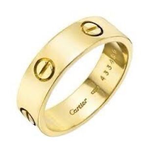 18k gold plated all minus ring